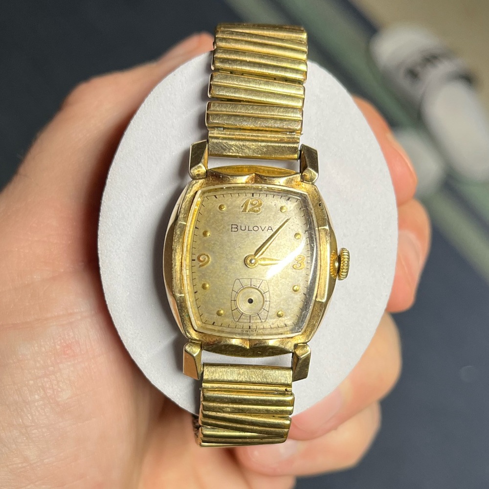 Vintage Bulova Men’s Watch,1956 Edition,Gold Plated,U… - Gem